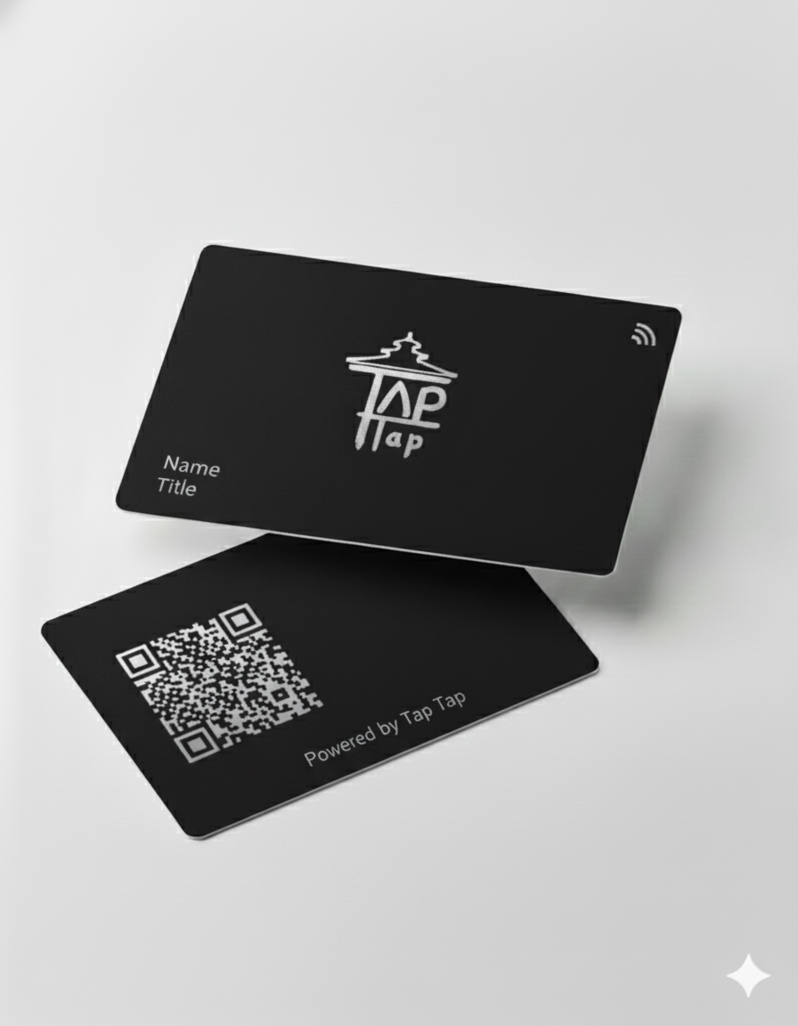 PVC Black - Silver Print