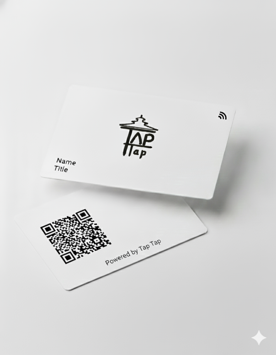 PVC White - Black Print