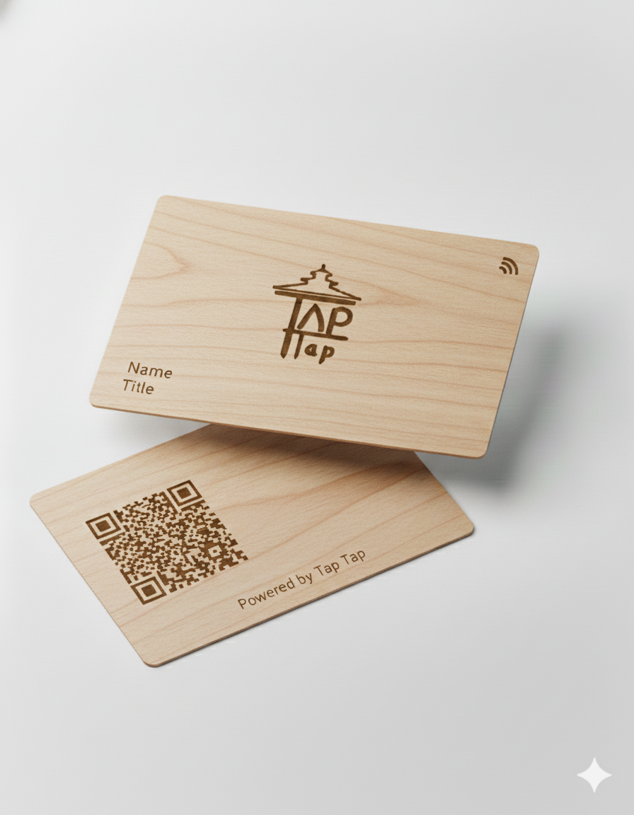 Cherry Card - Laser Engraven