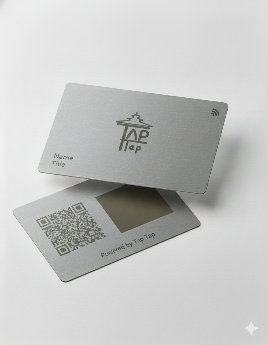 Metal Silver - Laser Engraven