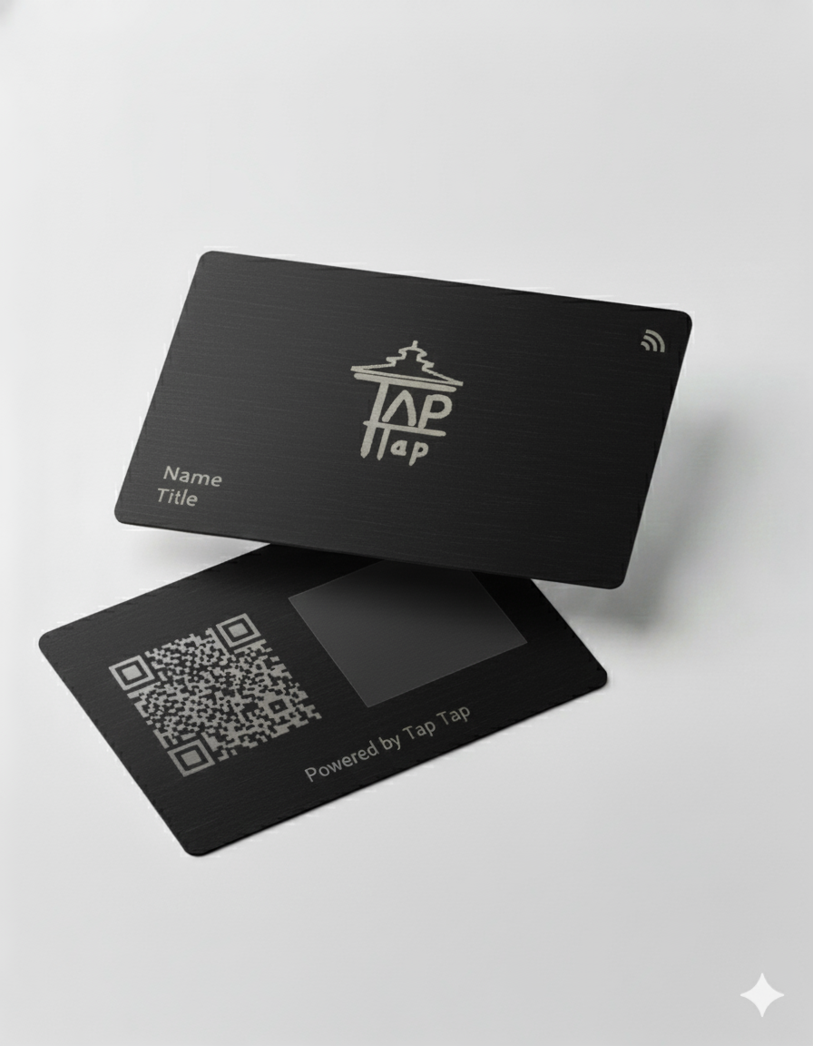 Metal Black - Laser Engraven