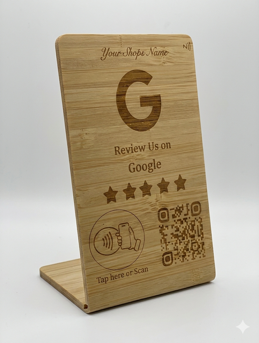 Bamboo stand - Laser engraven