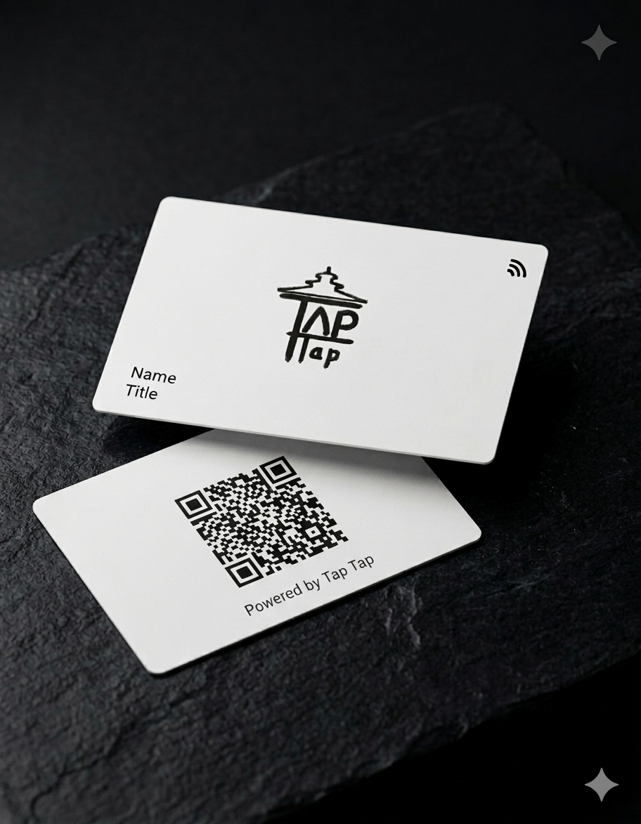 PVC White - Black Print