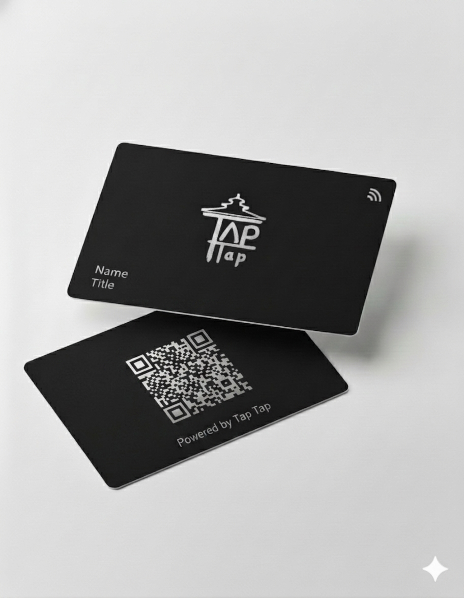 PVC Black - Silver Print